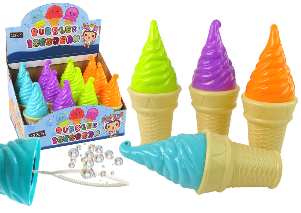 Bublifuk ve tvaru zmrzliny 80 ml – 4 barevné varianty