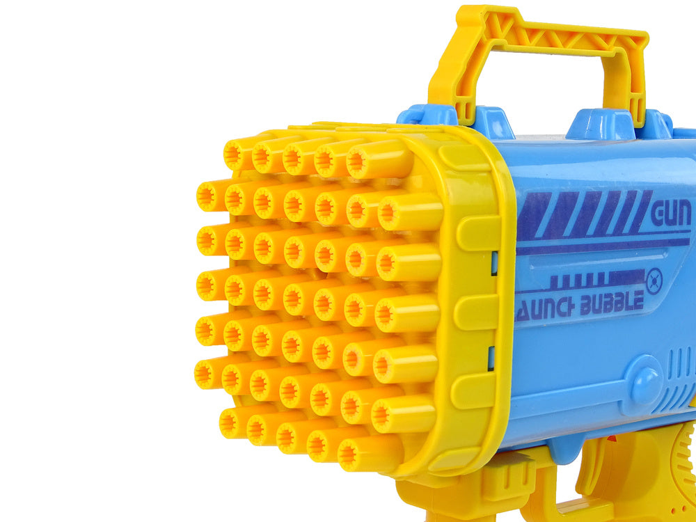 Bublifuk pistole Bazooka s 45 otvory – automatický stroj na bubliny