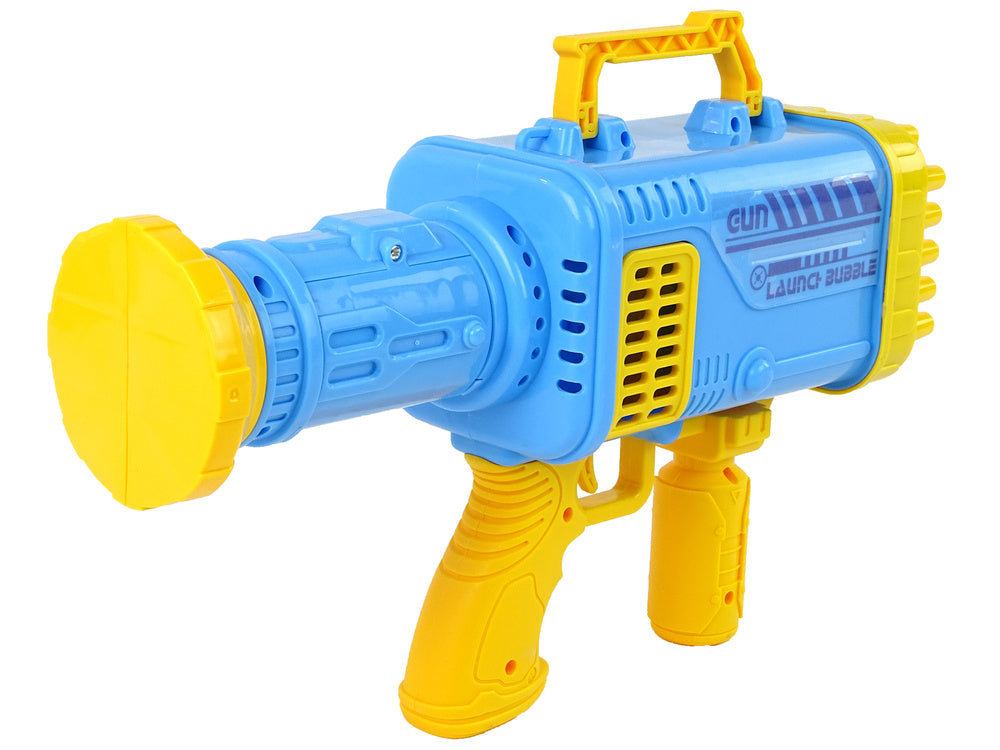 Bublifuk pistole Bazooka s 45 otvory – automatický stroj na bubliny