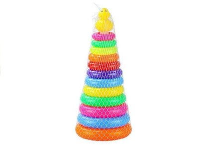 Baby Toddler Toy Stacking Rings Pyramid Stacker