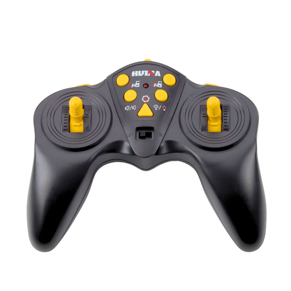 RC sklápěč Huina s 9kanálovým ovládáním 1:18 – žlutý