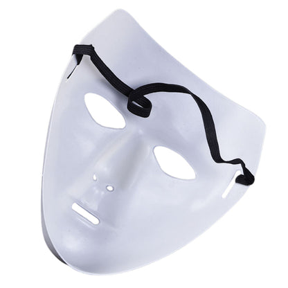 Maska Anonymous na gumičce – bílá nebo červená