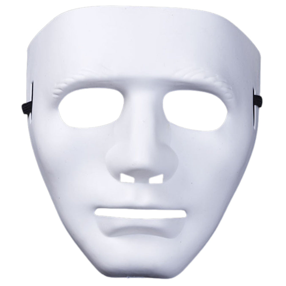 Maska Anonymous na gumičce – bílá nebo červená