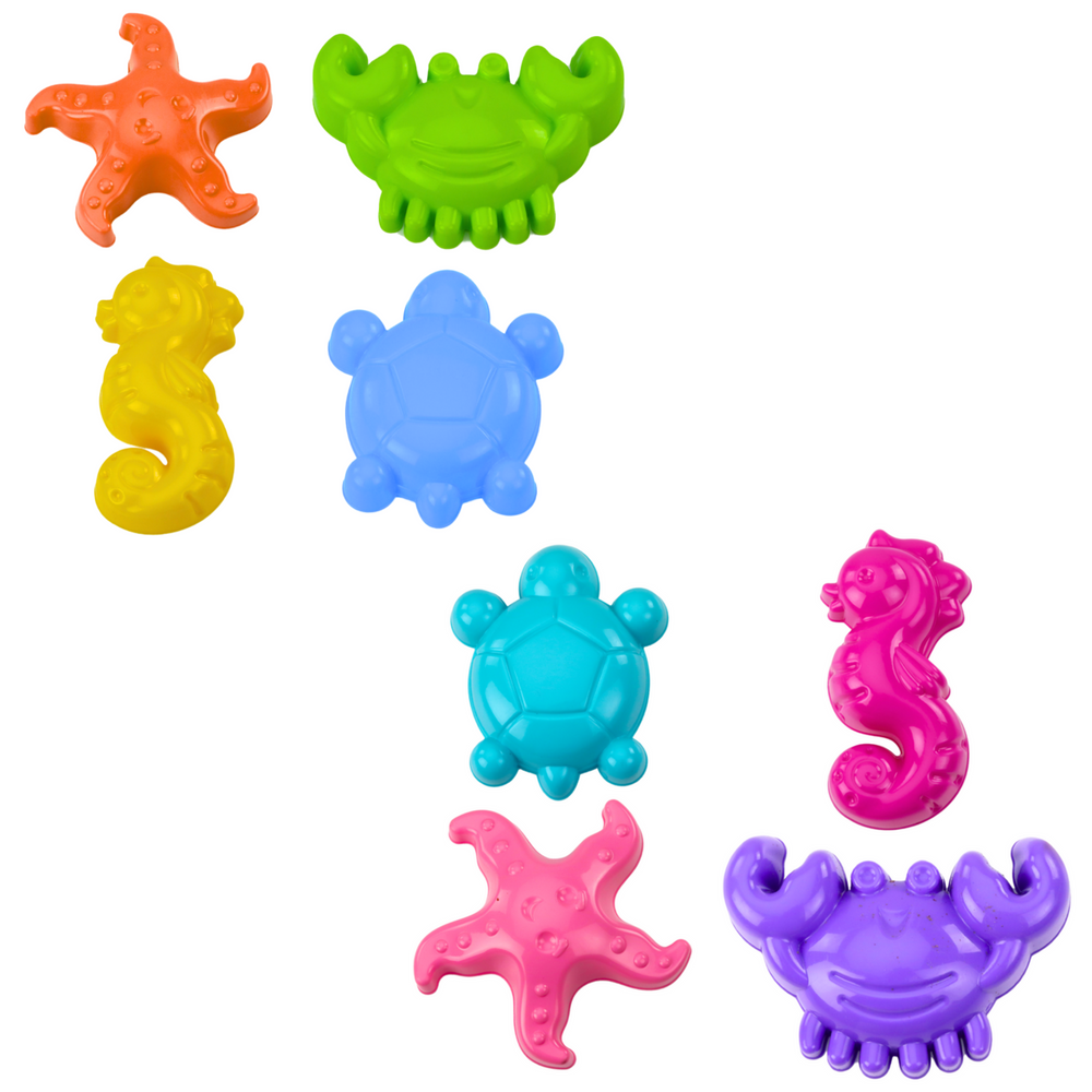 Formičky na písek 4 ks – mořská zvířátka pro děti