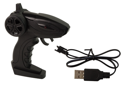 RC terénní auto 1:16 s dálkovým ovládáním – černé