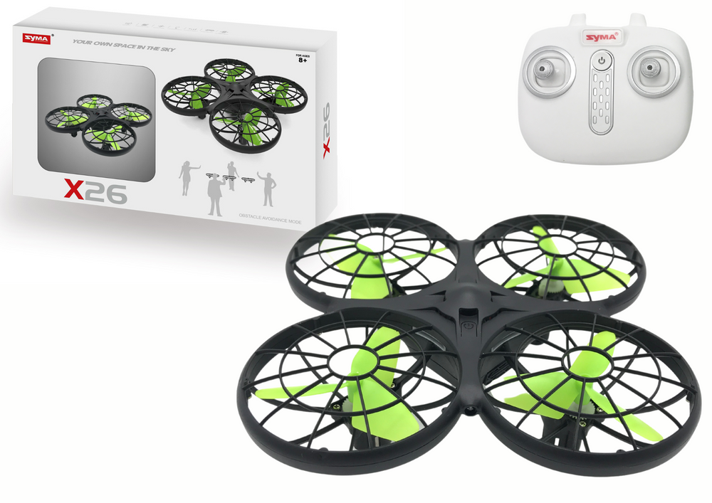 RC dron X26 s vyhýbáním překážkám pro děti od 8 let – SYMA