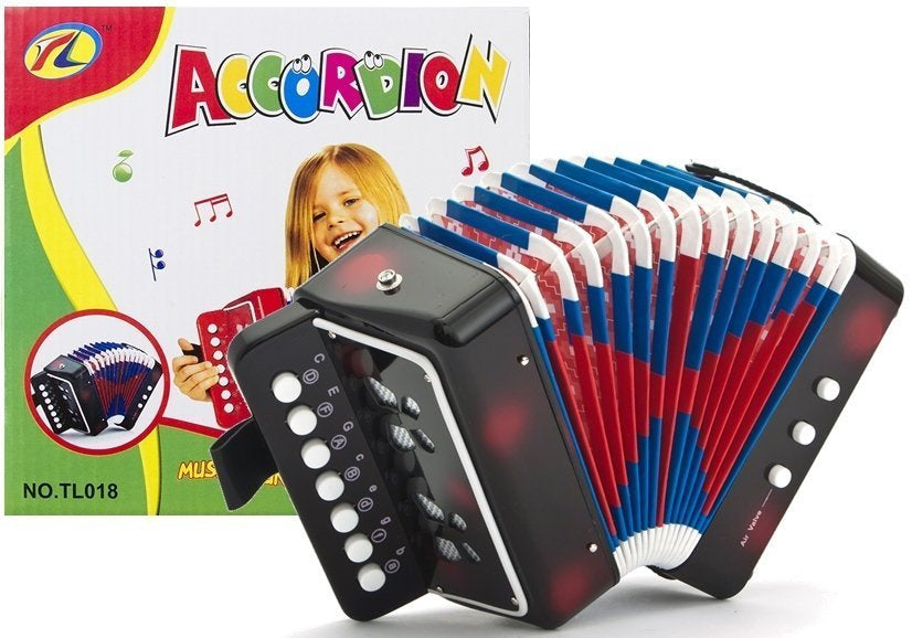 Black Accordion For Little Musician