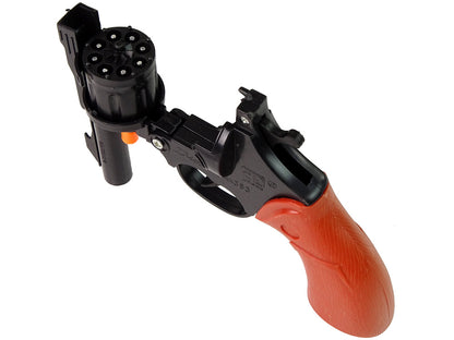 Kovbojský revolver na kapsle – černý