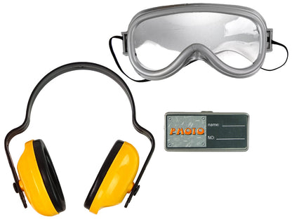 Dětská sada nářadí s pneumatickým vrtacím kladivem a ochranou