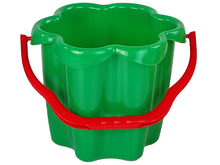 Kyblíček na písek Kvítek zelený – hračka pro nejmenší