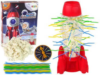 Arkádová hra Padající astronauti s raketou – pro děti od 4 let