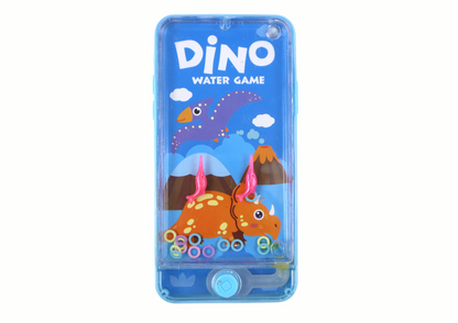 Vodní arkádová hra Telefon s dinosaurem – modrá
