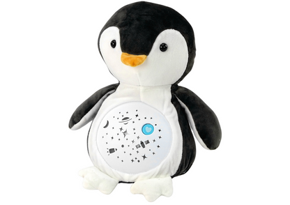 Teddy Bear Sleeping Lights Sounds Night and Day Mode Penguin