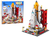 Vesmírná raketa 6v1 – stavebnice s 1000 kostkami
