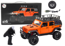 RC terénní auto 4x4 s 2.4G ovladačem – oranžové