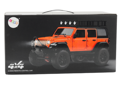 RC terénní auto 4x4 s 2.4G ovladačem – oranžové