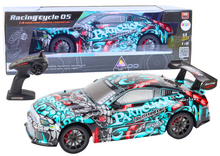 RC sportovní auto 1:8 se světly a zvuky – Graffiti design