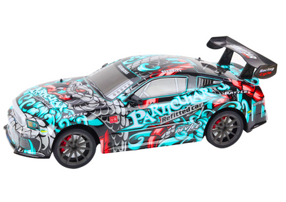 RC sportovní auto 1:8 se světly a zvuky – Graffiti design
