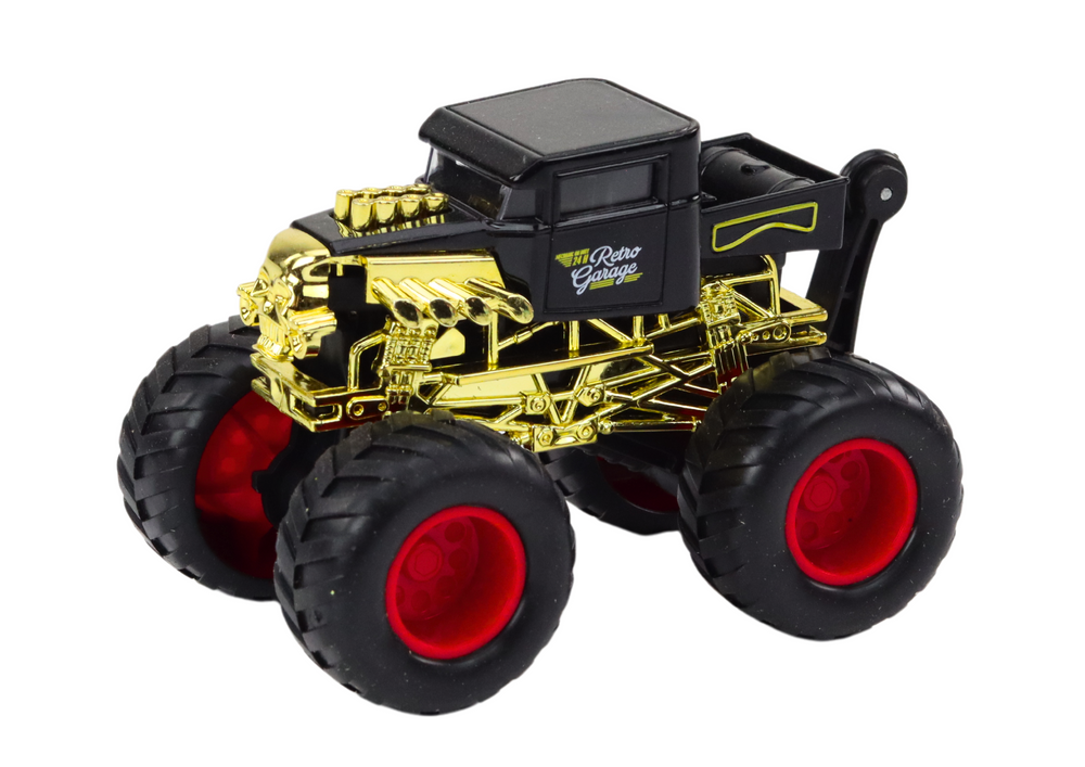 Vehicle Car with friction drive, off-road, black