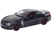 Sportovní auto kovové s fricí a otevíratelnými prvky 1:24 – černé