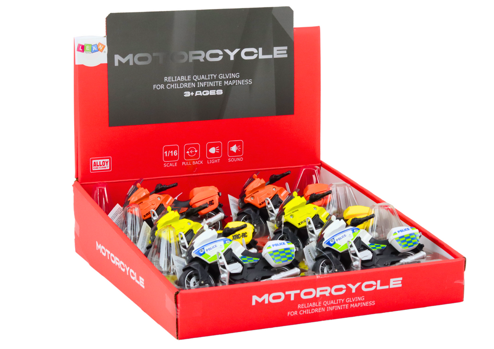 Sportovní motorka s frikčním pohonem – 3 barevné varianty