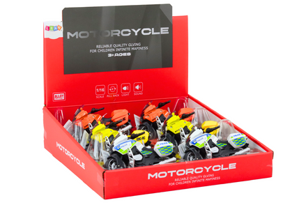 Sportovní motorka s frikčním pohonem – 3 barevné varianty