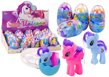 Jednorožec s hřebenem v magickém vajíčku – překvapení