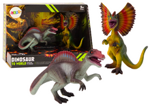 Figurky dinosaurů Spinosaurus a Dilophosaurus – sada 2 ks