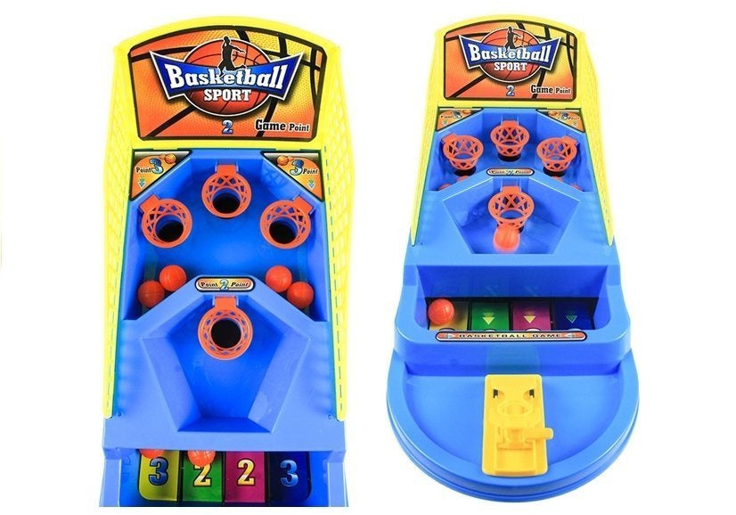 Basketball Arcade Game with Ball Launcher