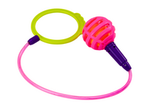 Svítící švihadlo na nohu Skipper s LED diodami – růžové