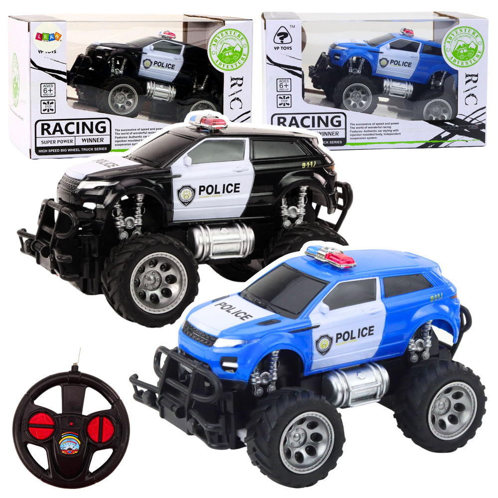 RC terénní policejní auto s dálkovým ovládáním 1:24