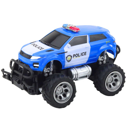 RC terénní policejní auto s dálkovým ovládáním 1:24