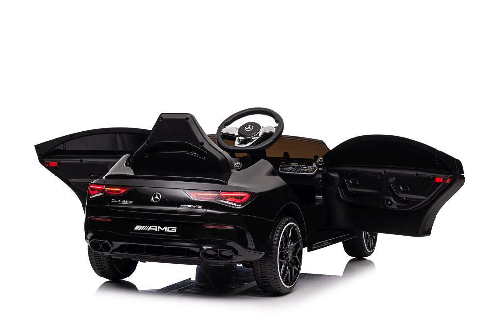 Elektrické auto Mercedes CLA 45s AMG lakované 4x4 černé