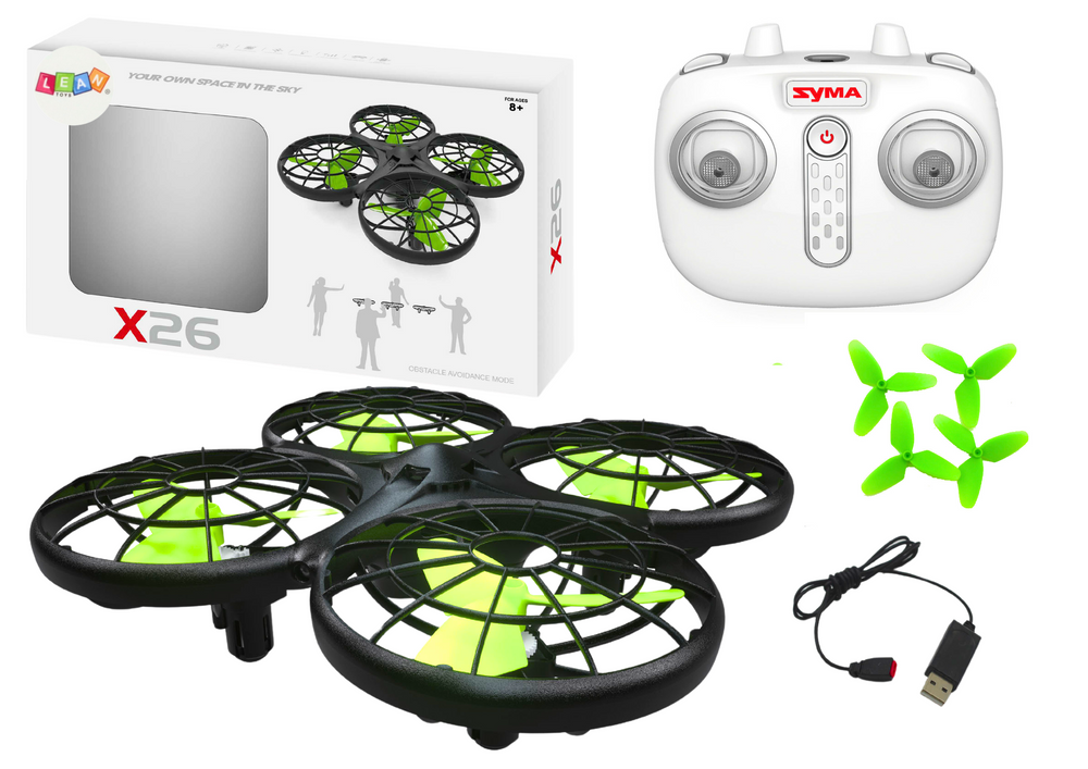 RC dron X26 s vyhýbáním překážkám pro děti od 8 let – SYMA