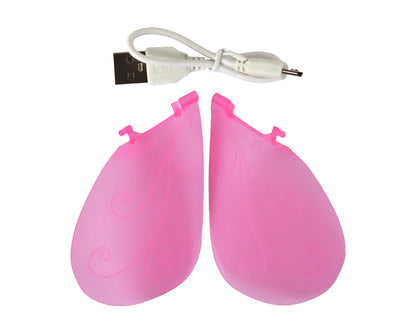 Létající víla ovládaná rukou – růžová interaktivní panenka