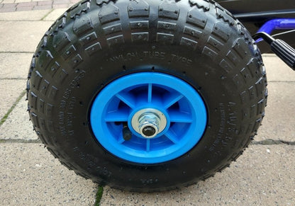 A-15 Go-Cart Blue Pumped Wheels