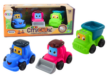 Sada zemědělských vozidel pro nejmenší – měkká guma