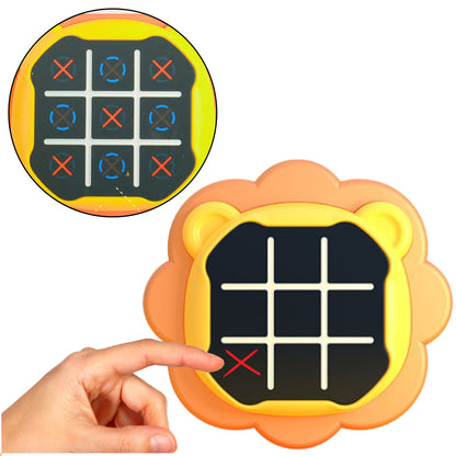 Elektronická hra 3v1 Lev – piškvorky, pexeso a párování