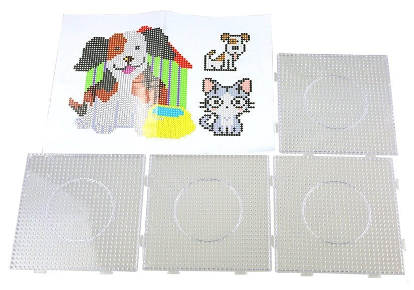 Mosaic Beads Set Dog and Cat 6000pcs