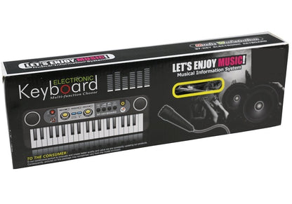 Keyboard With A Microphone Electric