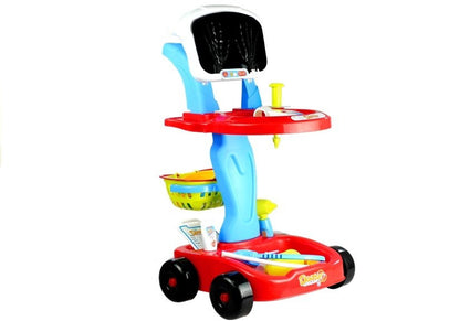 Medical Cart with Accessory 22 Elements - Multi-Colour