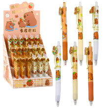 Gelové pero s motivem kapybary 0,5 mm – modré