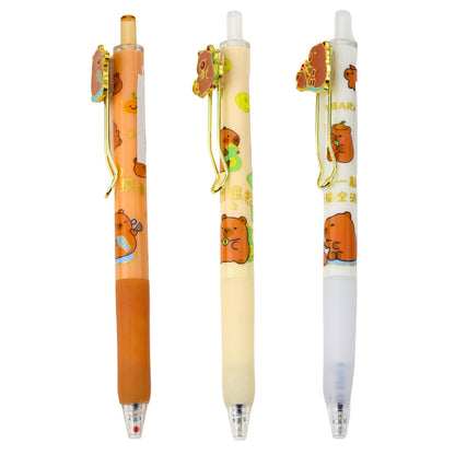 Gelové pero s motivem kapybary 0,5 mm – modré