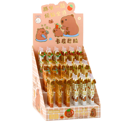 Gelové pero s motivem kapybary 0,5 mm – modré