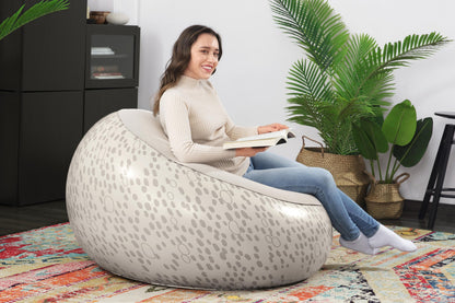 Nafukovací křeslo šedé 112×112×66 cm – Bestway