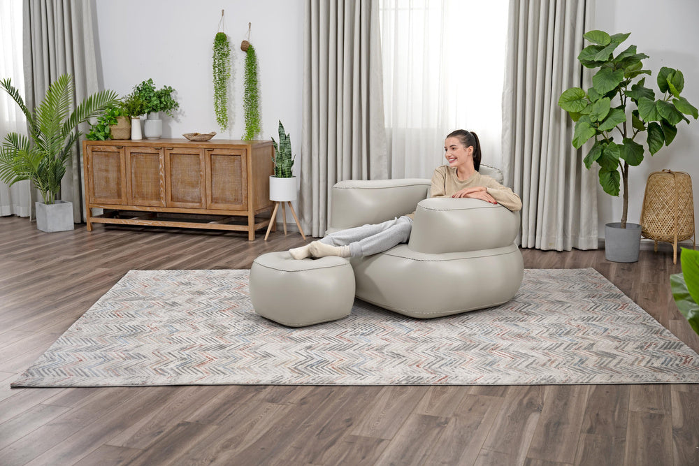 Nafukovací křeslo s LED osvětlením 107×99×80 cm – Bestway