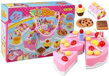 Birthday cake to slicing