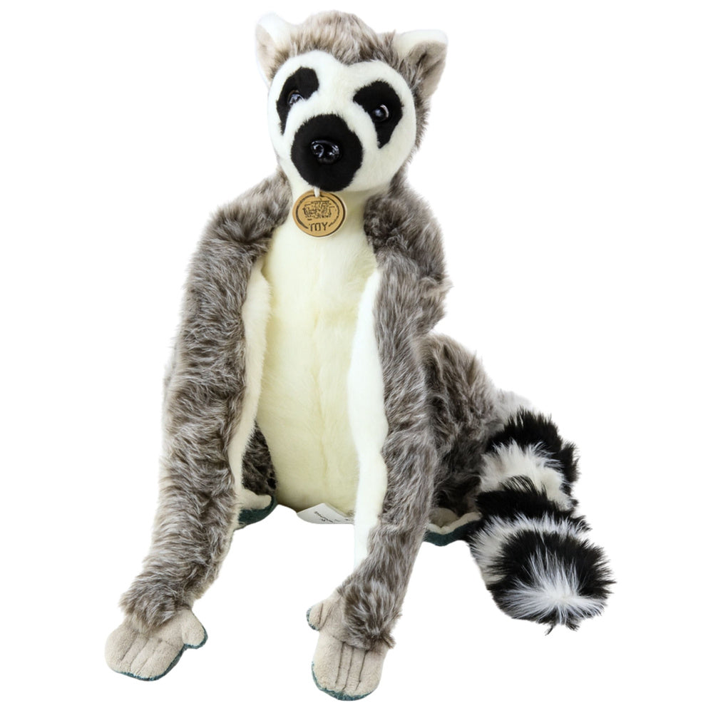 Plyšový lemur s dlouhými suchozipovými tlapkami 27 cm