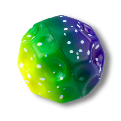 Míček s důlky na házení a odrážení, pěnový, 10 cm