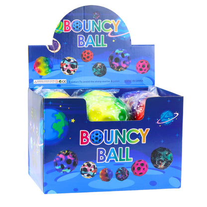 Míček s důlky na házení a odrážení, pěnový, 10 cm